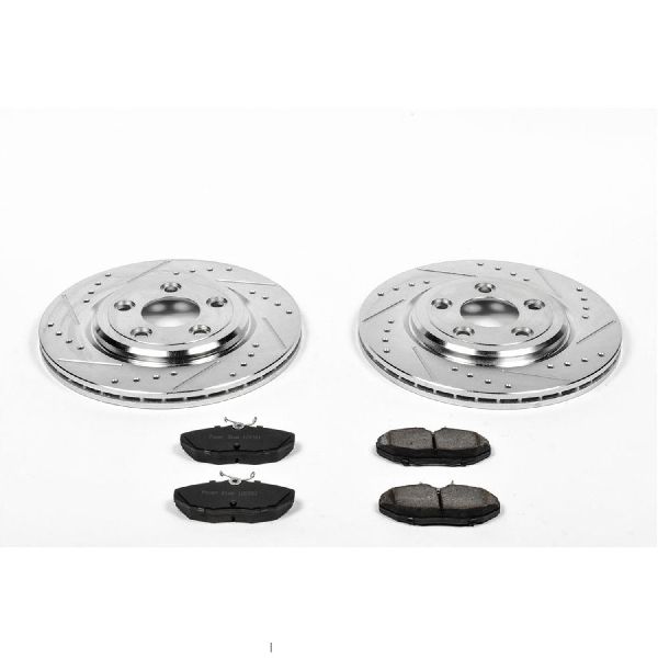2003-2005 Jaguar S-Type Disc Brake Kit - Rear (Powerstop)