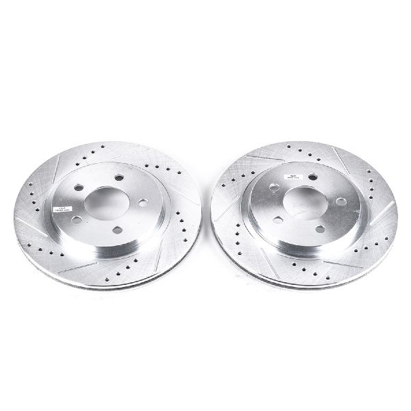 2005-2014 Ford Mustang Disc Brake Rotor Set - Rear (Powerstop)
