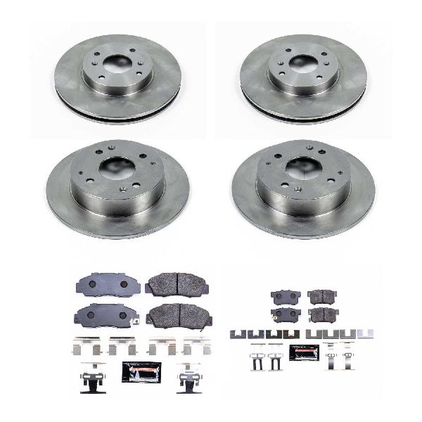 1998-1999 Acura CL Disc Brake Kit - Front and Rear (Powerstop)