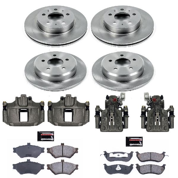 1996-1997 Lincoln Town Car Disc Brake Kit - Front and Rear (Powerstop)