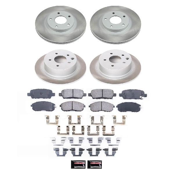 2002-2006 Nissan Altima Disc Brake Kit - Front and Rear (Powerstop)