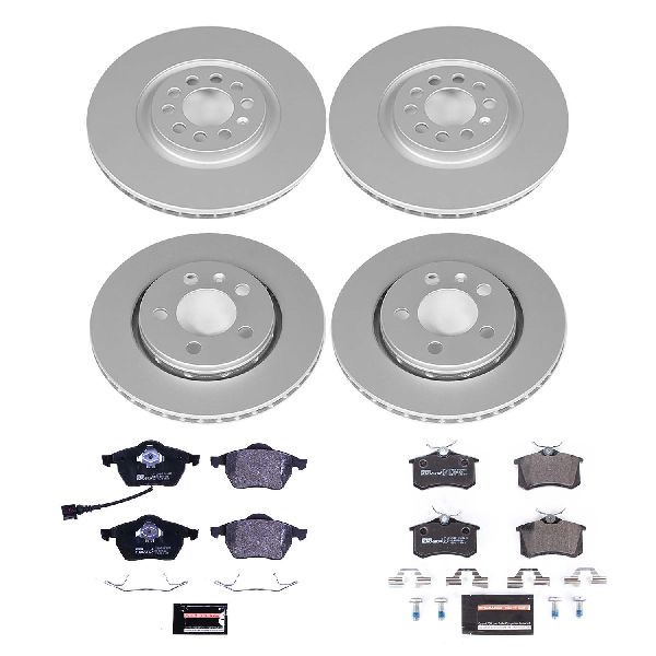 2004-2005 Volkswagen Jetta Disc Brake Kit - Front and Rear (Powerstop)