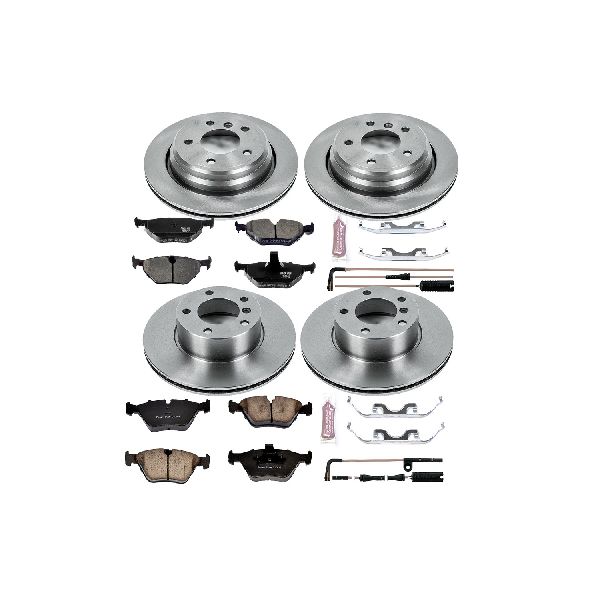 1997-2000 BMW 528i Disc Brake Kit - Front and Rear (Powerstop)