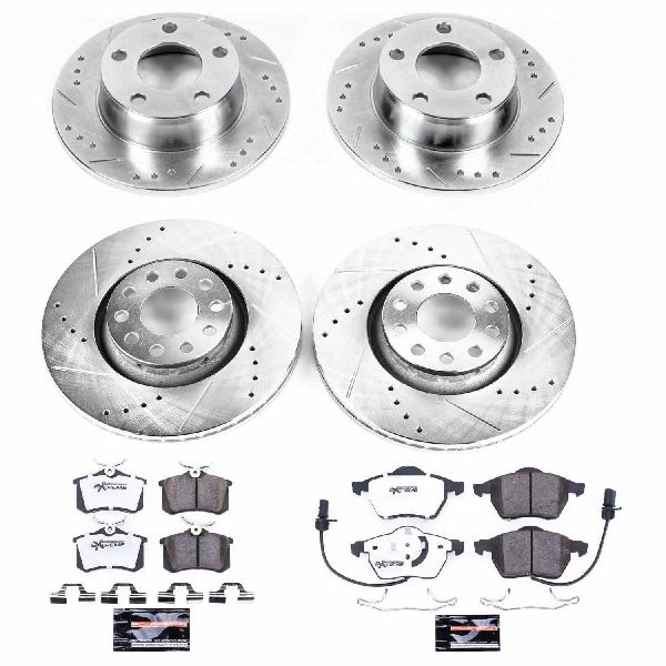 1999-2004 Audi A6 Quattro Disc Brake Kit - Front and Rear (Powerstop)