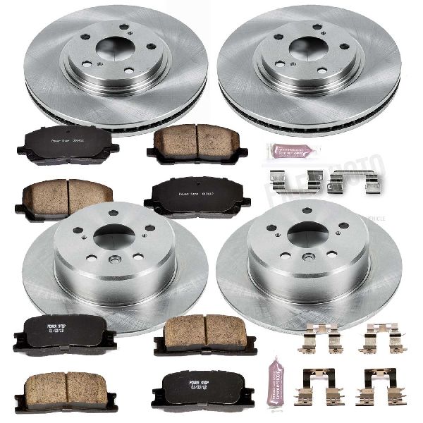 2001-2003 Toyota Highlander Disc Brake Kit - Front and Rear (Powerstop)