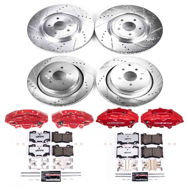 2014-2022 INFINITI Q50 Disc Brake Kit - Front and Rear (Powerstop)