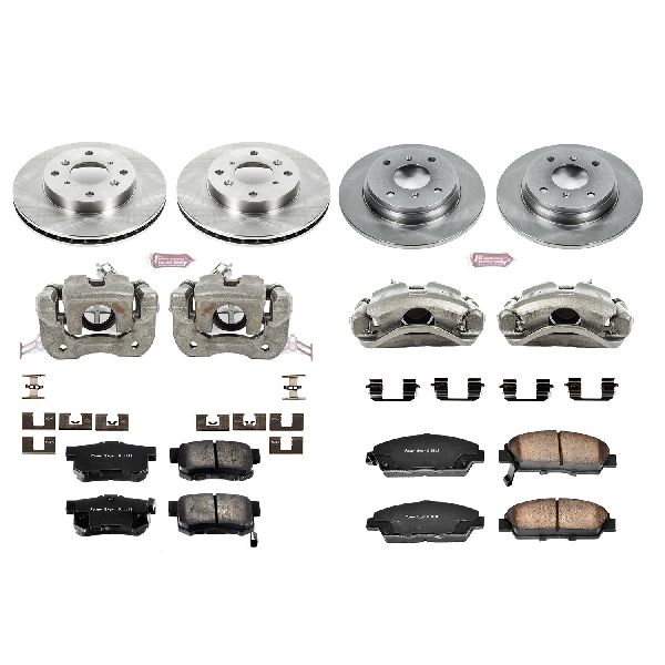 1992-1996 Honda Prelude Disc Brake Kit - Front and Rear (Powerstop)