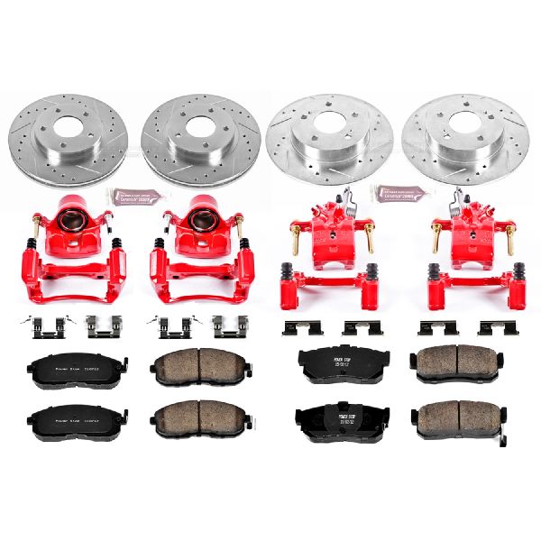 2000-2001 Nissan Maxima Disc Brake Kit - Front and Rear (Powerstop)
