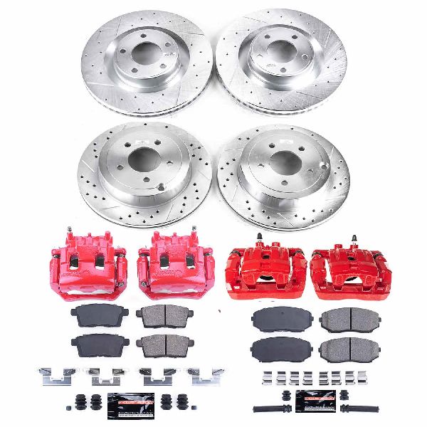 2007-2010 Lincoln MKX Disc Brake Kit - Front and Rear (Powerstop)