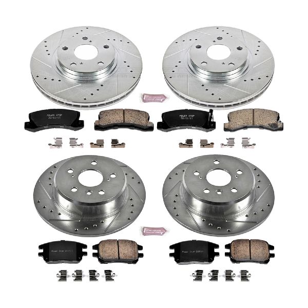 2002-2003 Lexus RX300 Disc Brake Kit - Front and Rear (Powerstop)