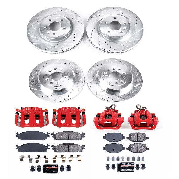 2010 Lincoln MKT Disc Brake Kit - Front and Rear (Powerstop)