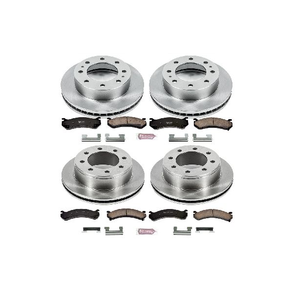 1999-2004 GMC Sierra 2500 Disc Brake Kit - Front and Rear (Powerstop)