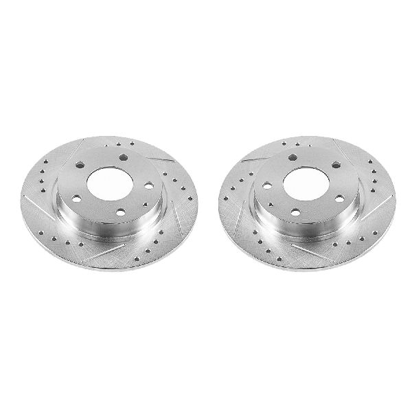 2014-2025 Mazda 3 Disc Brake Rotor Set - Rear (Powerstop)