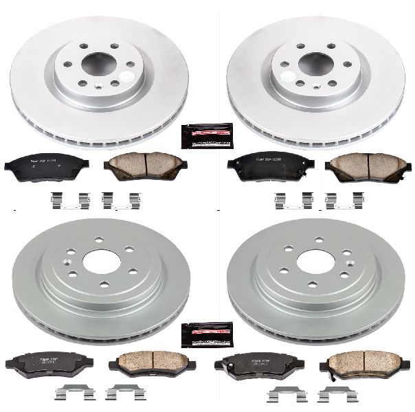 2011 Saab 9-4X Disc Brake Kit - Front and Rear (Powerstop)