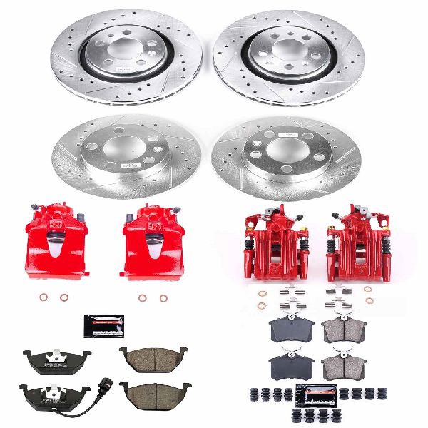 2000 Volkswagen Jetta Disc Brake Kit - Front and Rear (Powerstop)