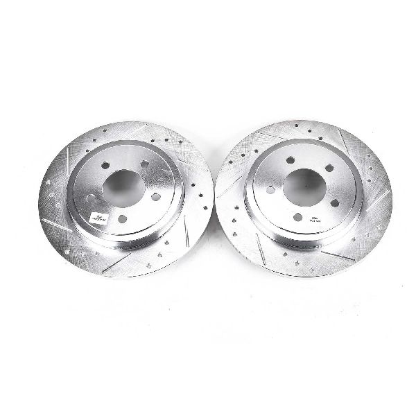 2005-2010 Mazda Tribute Disc Brake Rotor Set - Rear (Powerstop)