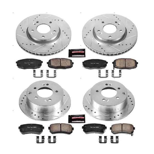 2010-2013 Kia Forte Koup Disc Brake Kit - Front and Rear (Powerstop)