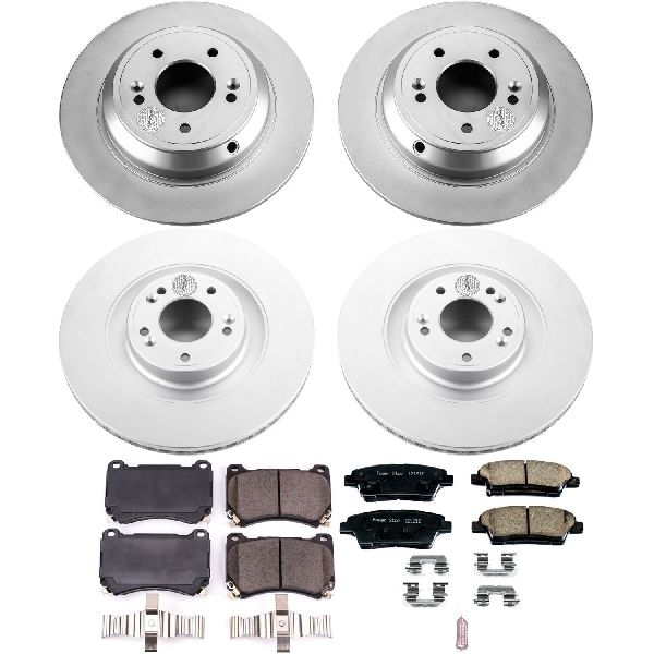 2012-2014 Hyundai Genesis Disc Brake Kit - Front and Rear (Powerstop)