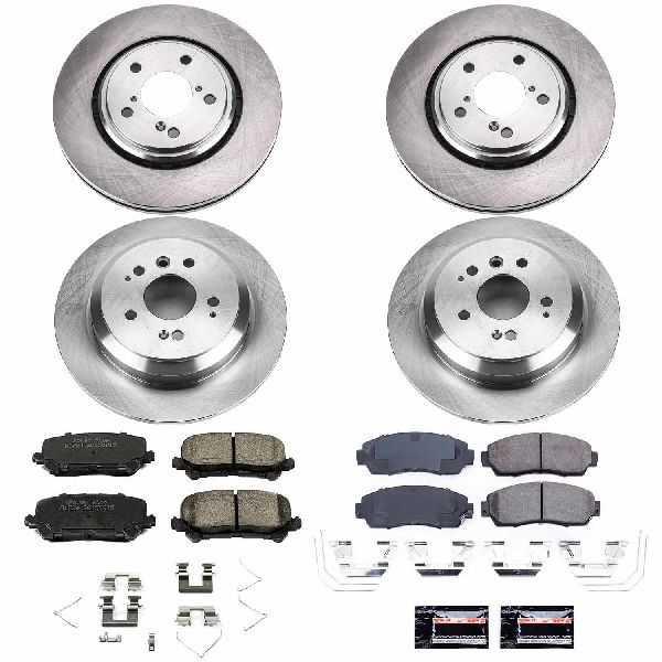2019-2025 Honda Passport Disc Brake Kit - Front and Rear (Powerstop)