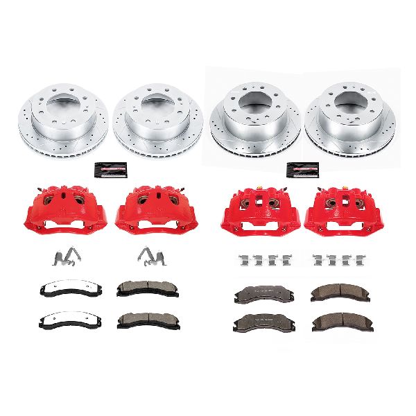 2012-2014 GMC Sierra 2500 HD Disc Brake Kit - Front and Rear (Powerstop)