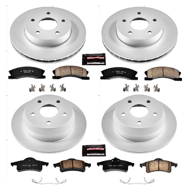 1999-2004 Jeep Grand Cherokee Disc Brake Kit - Front and Rear (Powerstop)