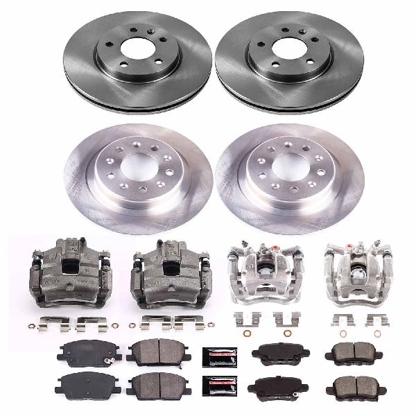 2018-2021 Chevrolet Equinox Disc Brake Kit - Front and Rear (Powerstop)