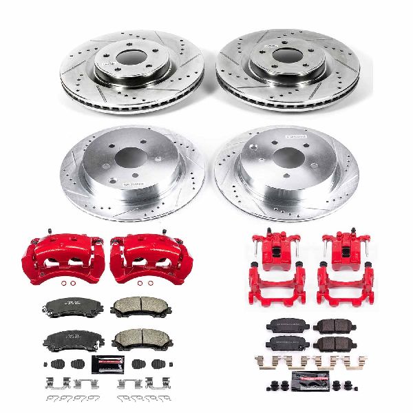 2014-2024 INFINITI Q50 Disc Brake Kit - Front and Rear (Powerstop)