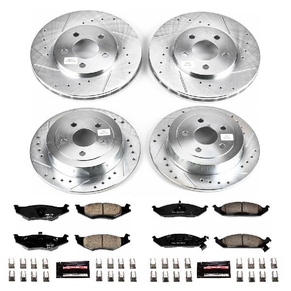 1995-2000 Dodge Stratus Disc Brake Kit - Front and Rear (Powerstop)