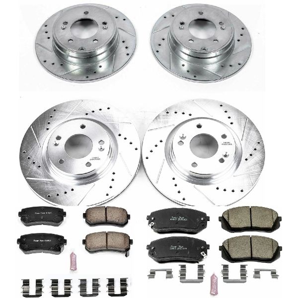 2015 Hyundai Sonata Disc Brake Kit - Front and Rear (Powerstop)