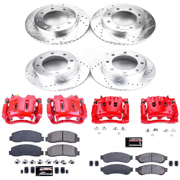 2007-2010 Ford F-350 Super Duty Disc Brake Kit - Front and Rear (Powerstop)