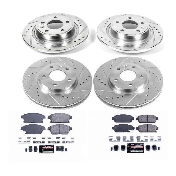 2011-2015 Chevrolet Volt Disc Brake Kit - Front and Rear (Powerstop)