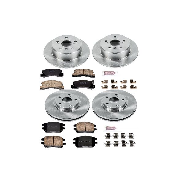 2002-2003 Lexus RX300 Disc Brake Kit - Front and Rear (Powerstop)