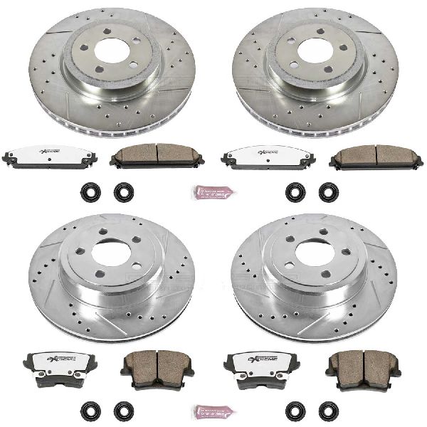 2005-2008 Dodge Magnum Disc Brake Kit - Front and Rear (Powerstop)