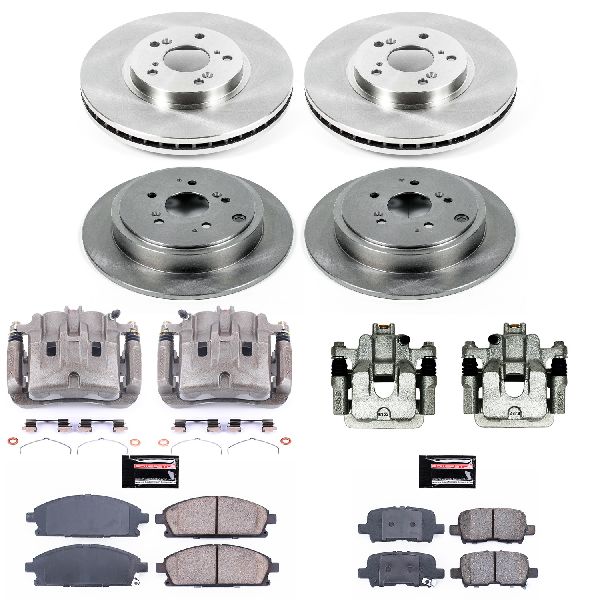 2003-2006 Acura MDX Disc Brake Kit - Front and Rear (Powerstop)