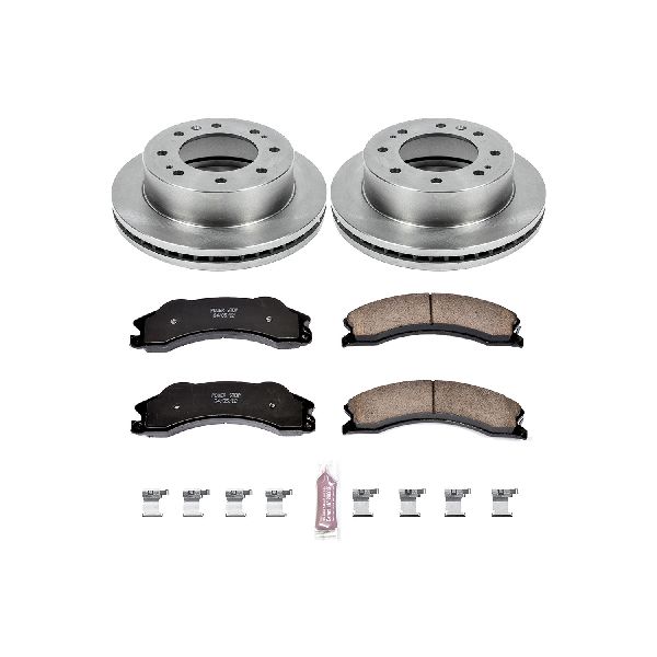 2011 GMC Sierra 2500 HD Disc Brake Kit - Front (Powerstop)