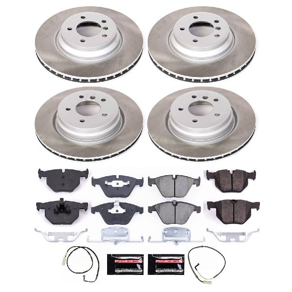 2009-2010 BMW 335i xDrive Disc Brake Kit - Front and Rear (Powerstop)
