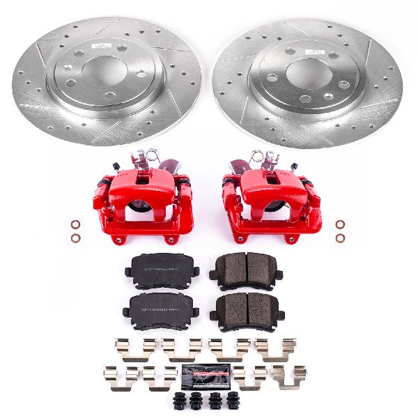 2005-2009 Audi A4 Disc Brake Kit - Rear (Powerstop)