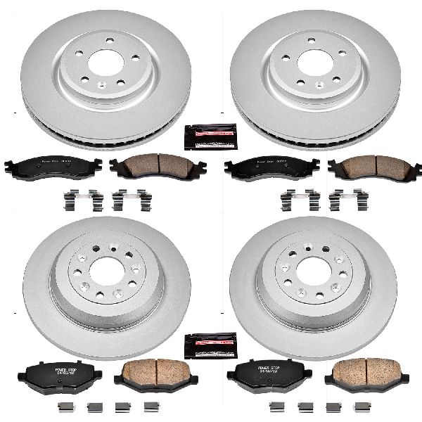 2011-2012 Ford Taurus Disc Brake Kit - Front and Rear (Powerstop)