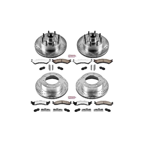 2007 Ford E-150 Disc Brake Kit - Front and Rear (Powerstop)