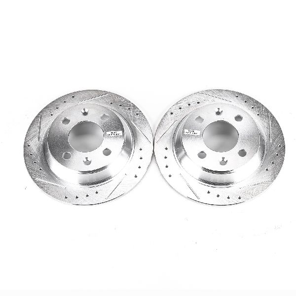 1987-1993 Saab 900 Disc Brake Rotor Set - Rear (Powerstop)