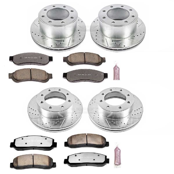 2010 Ford F-350 Super Duty Disc Brake Kit - Front and Rear (Powerstop)