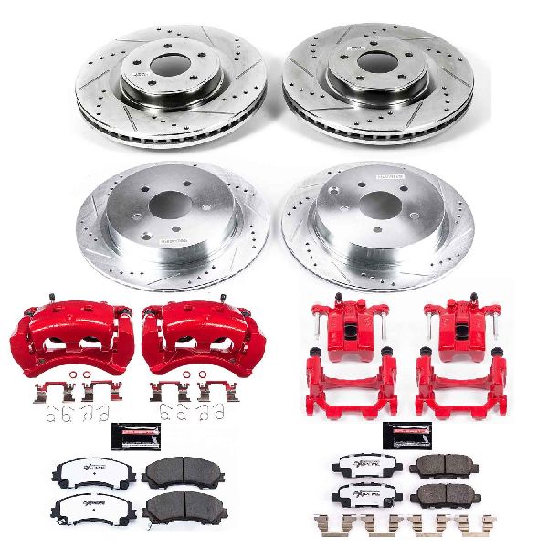 2014-2024 INFINITI Q50 Disc Brake Kit - Front and Rear (Powerstop)
