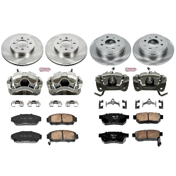 1993-1995 Honda Civic Disc Brake Kit - Front and Rear (Powerstop)