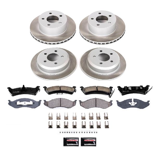 1993-1998 Jeep Grand Cherokee Disc Brake Kit - Front and Rear (Powerstop)