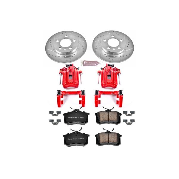 2000-2006 Audi TT Quattro Disc Brake Kit - Rear (Powerstop)