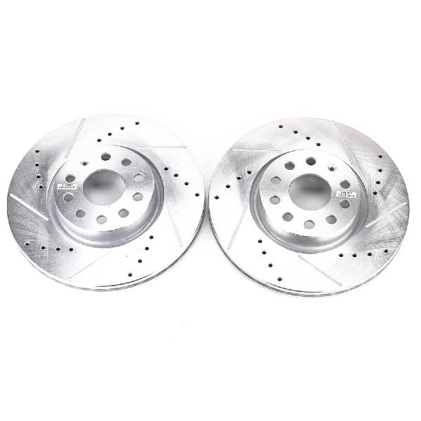 2006-2020 Audi A3 Disc Brake Rotor Set - Front (Powerstop)