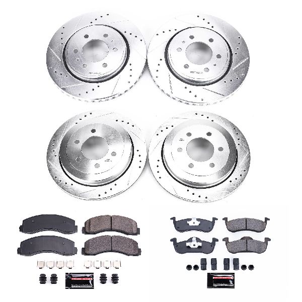 2010-2017 Lincoln Navigator Disc Brake Kit - Front and Rear (Powerstop)
