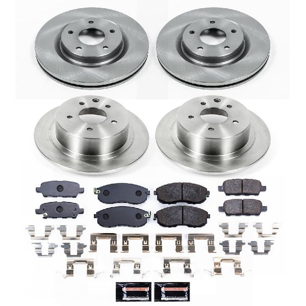 2011-2017 Nissan Juke Disc Brake Kit - Front and Rear (Powerstop)