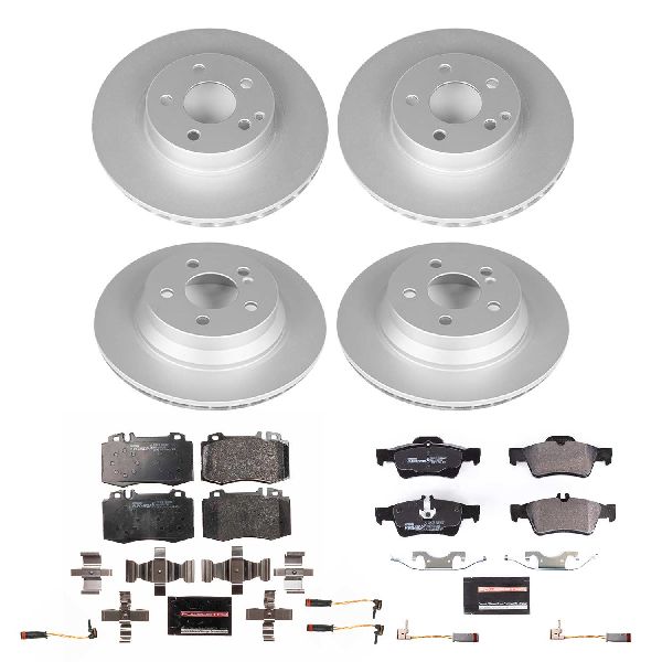 2003-2006 Mercedes-Benz E500 Disc Brake Kit - Front and Rear (Powerstop)