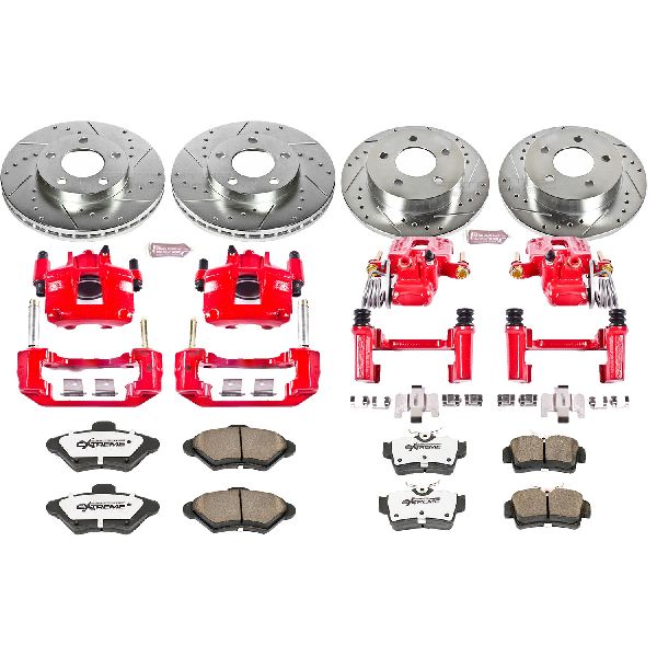 1994-1998 Ford Mustang Disc Brake Kit - Front and Rear (Powerstop)